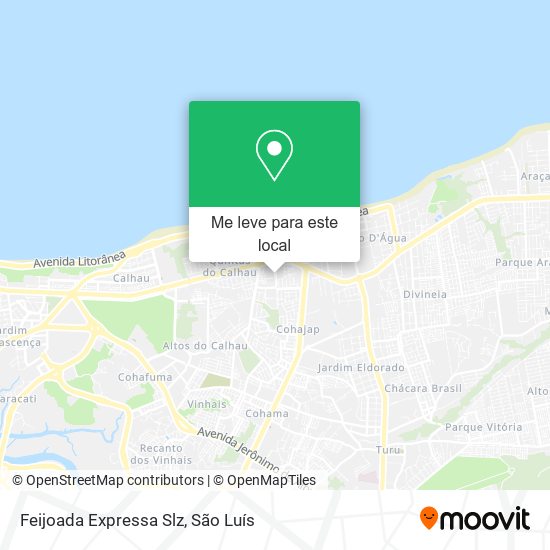 Feijoada Expressa Slz mapa