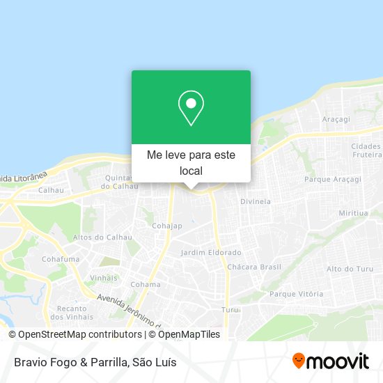 Bravio Fogo & Parrilla mapa