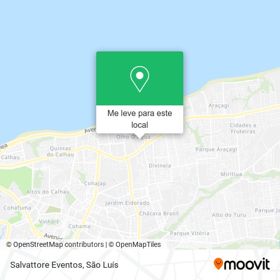 Salvattore Eventos mapa