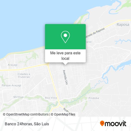 Banco 24horas mapa