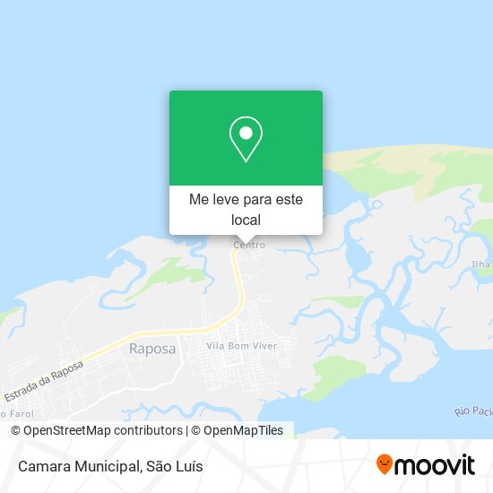 Camara Municipal mapa