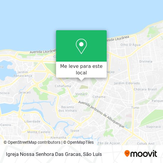 Igreja Nossa Senhora Das Gracas mapa