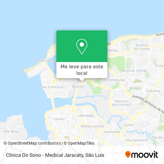 Clínica Do Sono - Medical Jaracaty mapa