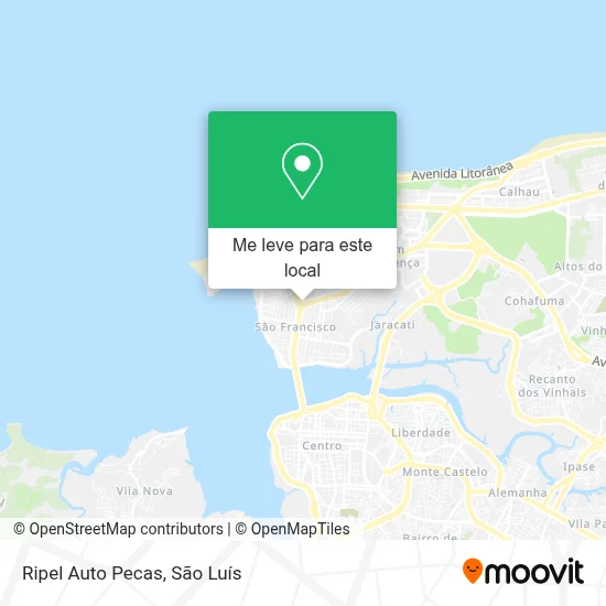 Ripel Auto Pecas mapa