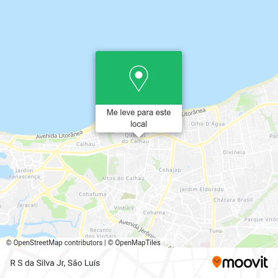 R S da Silva Jr mapa