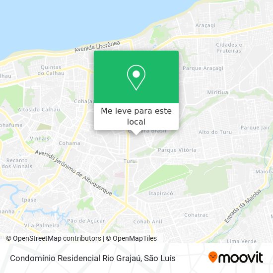 Condomínio Residencial Rio Grajaú mapa