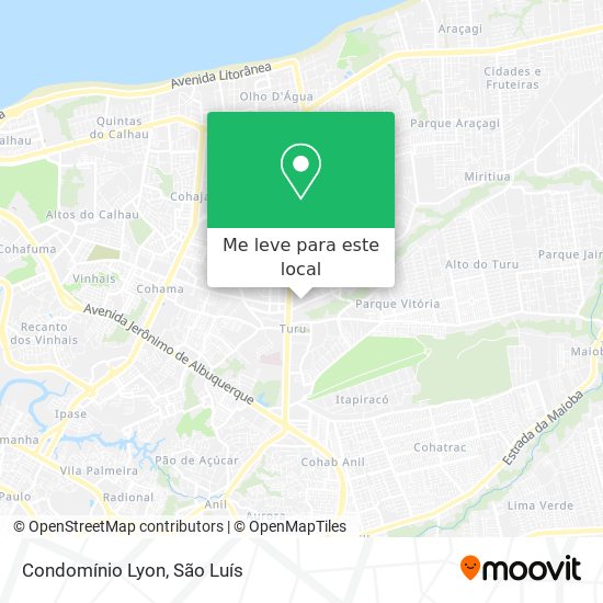 Condomínio Lyon mapa