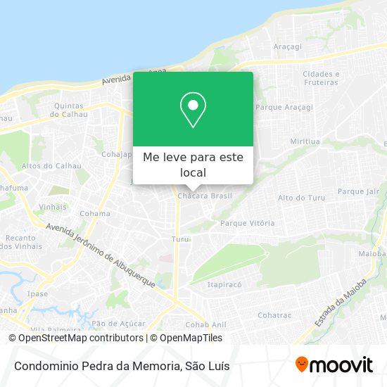 Condominio Pedra da Memoria mapa