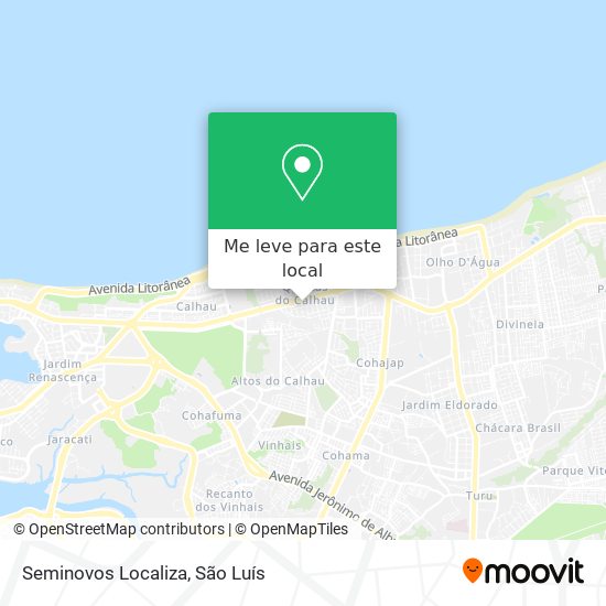 Seminovos Localiza mapa