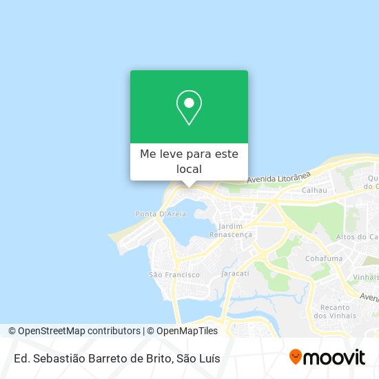 Ed. Sebastião Barreto de Brito mapa