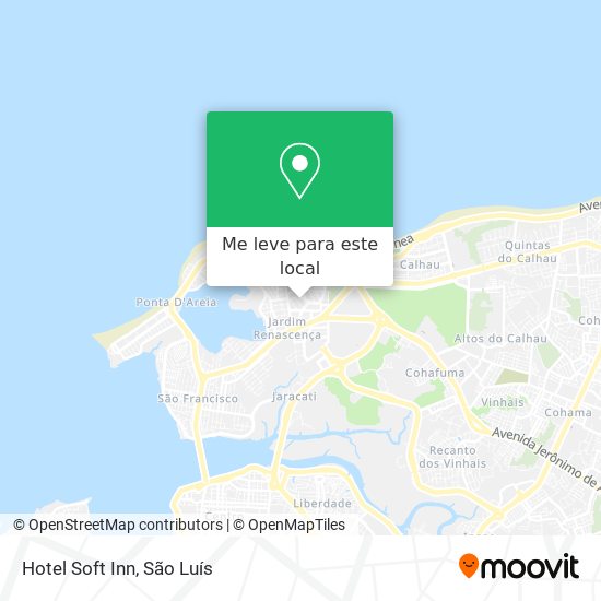 Hotel Soft Inn mapa