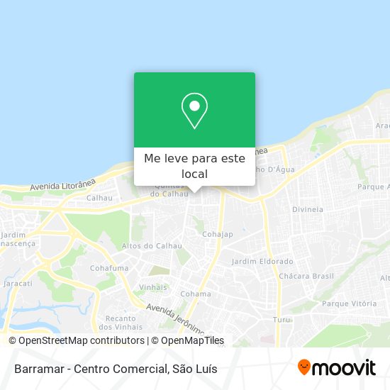 Barramar - Centro Comercial mapa