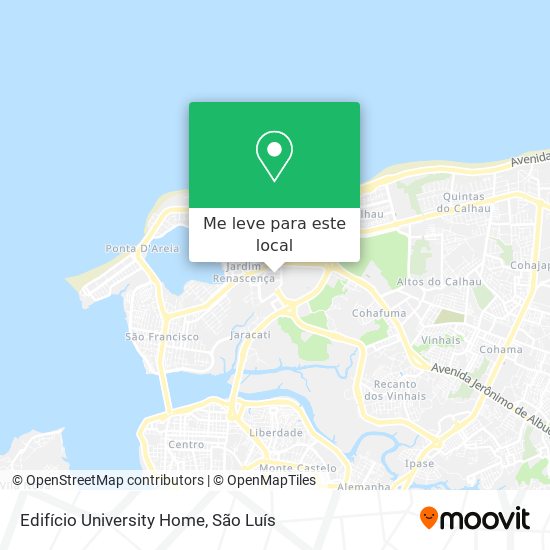 Edifício University Home mapa