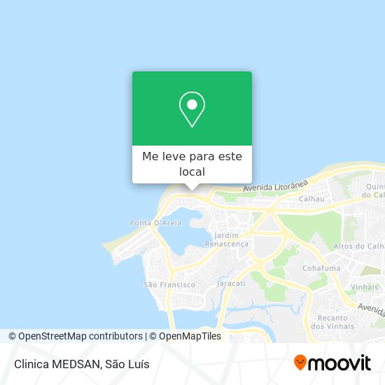 Clinica MEDSAN mapa