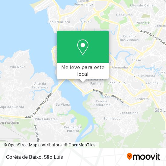 Coréia de Baixo mapa