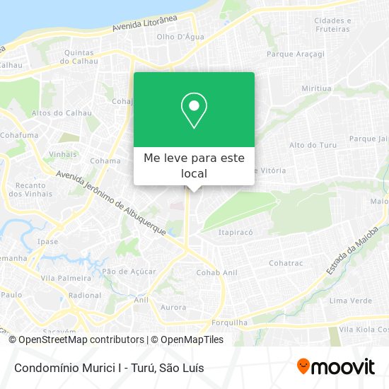 Condomínio Murici I - Turú mapa