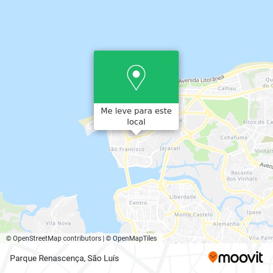 Parque Renascença mapa