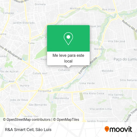 R&A Smart Cell mapa