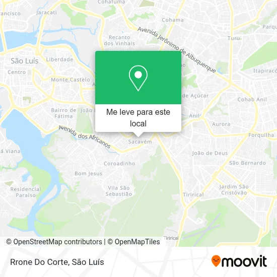 Rrone Do Corte mapa