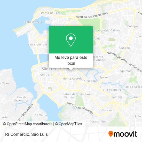 Rr Comercio mapa