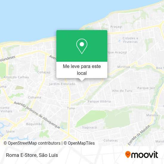 Roma E-Store mapa