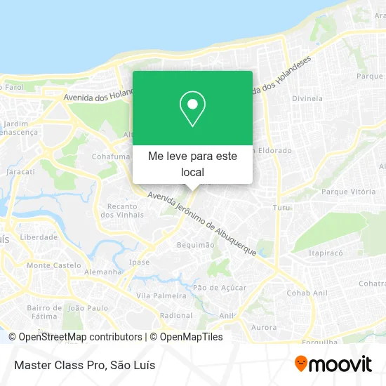 Master Class Pro mapa