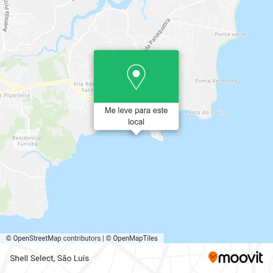 Shell Select mapa