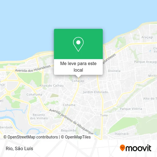Rio mapa