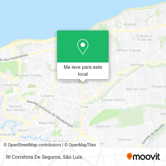 Rl Corretora De Seguros mapa