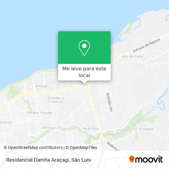 Residencial Damha Araçagi mapa