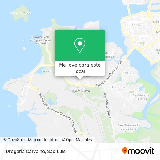 Drogaria Carvalho mapa