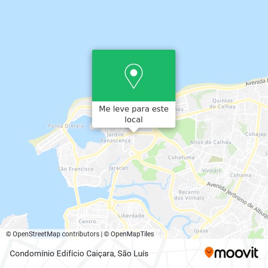 Condomínio Edifício Caiçara mapa