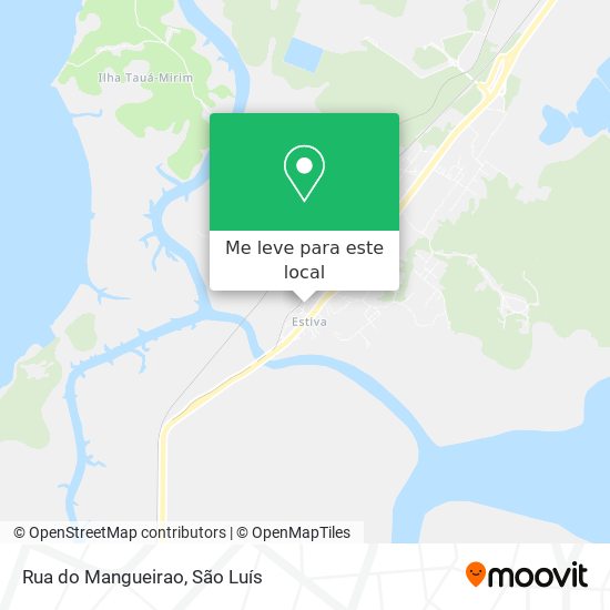 Rua do Mangueirao mapa
