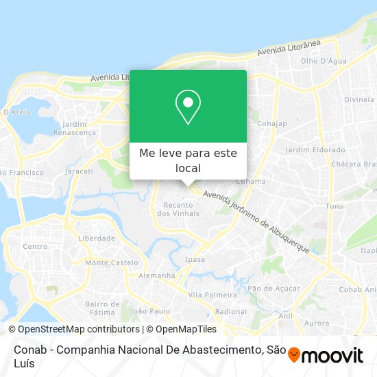 Conab - Companhia Nacional De Abastecimento mapa