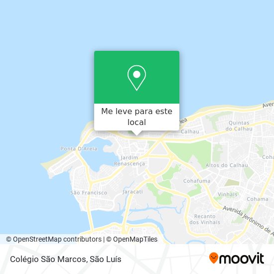 Colégio São Marcos mapa