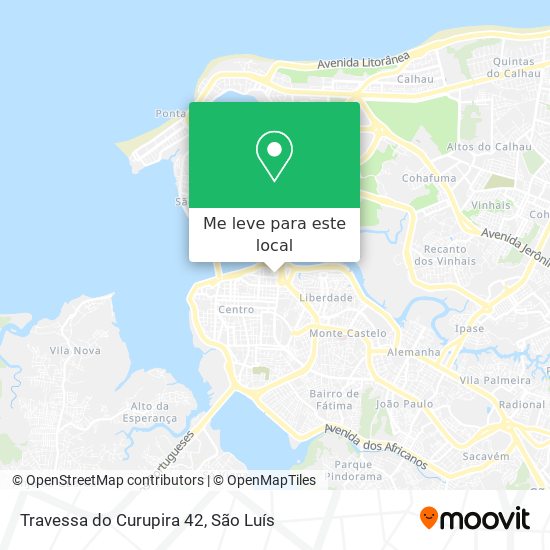 Travessa do Curupira 42 mapa