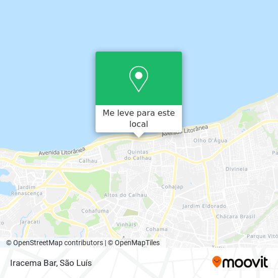 Iracema Bar mapa