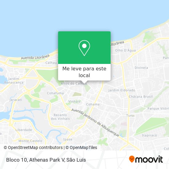 Bloco 10, Athenas Park V mapa