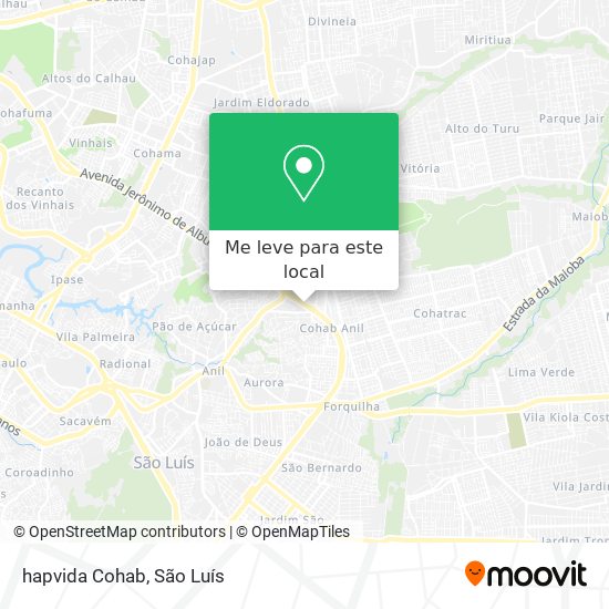 hapvida Cohab mapa