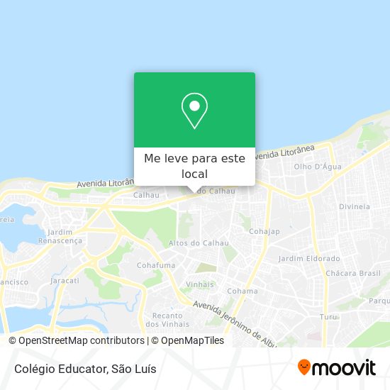 Colégio Educator mapa