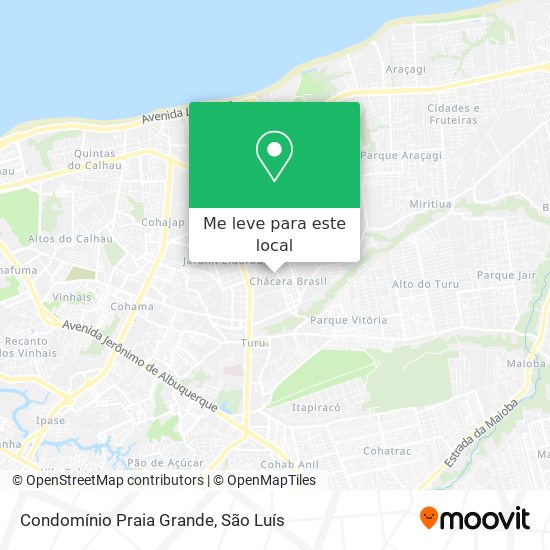 Condomínio Praia Grande mapa