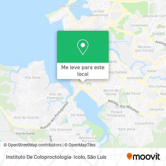 Instituto De Coloproctologia- Icolo mapa