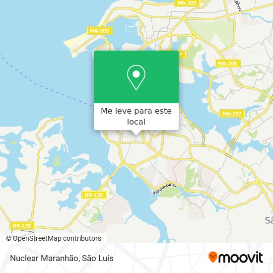 Nuclear Maranhão mapa