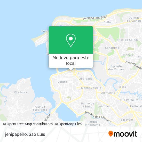 jenipapeiro mapa