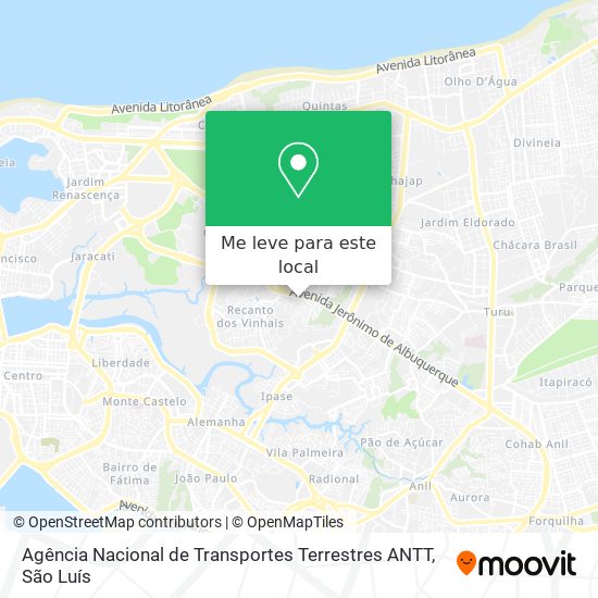 Agência Nacional de Transportes Terrestres ANTT mapa