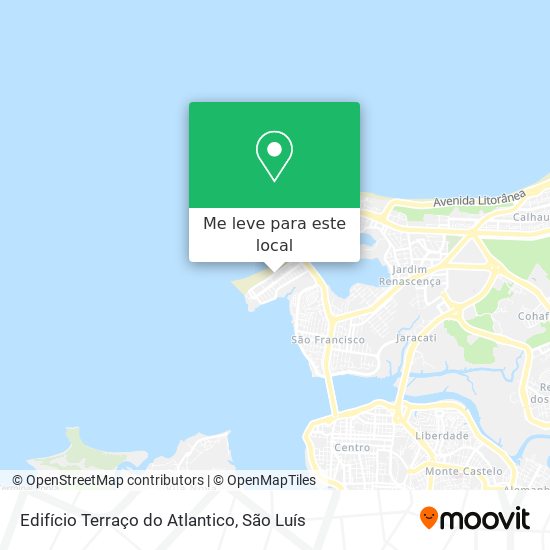 Edifício Terraço do Atlantico mapa