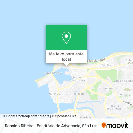 Ronaldo Ribeiro - Escritório de Advocacia mapa