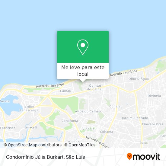 Condomínio Júlia Burkart mapa