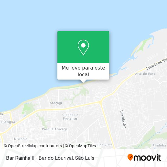 Bar Rainha II - Bar do Lourival mapa