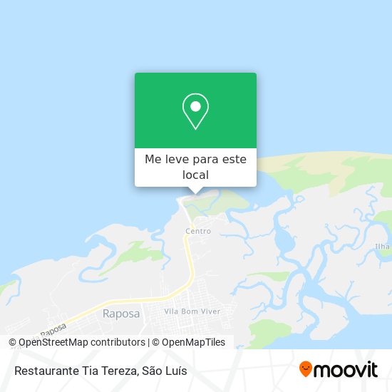 Restaurante Tia Tereza mapa